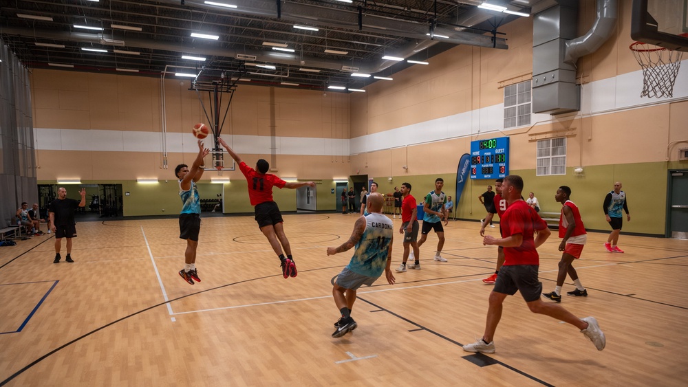 156th Wing Advances to the Semifinals MWR Summer Jam Basketball League