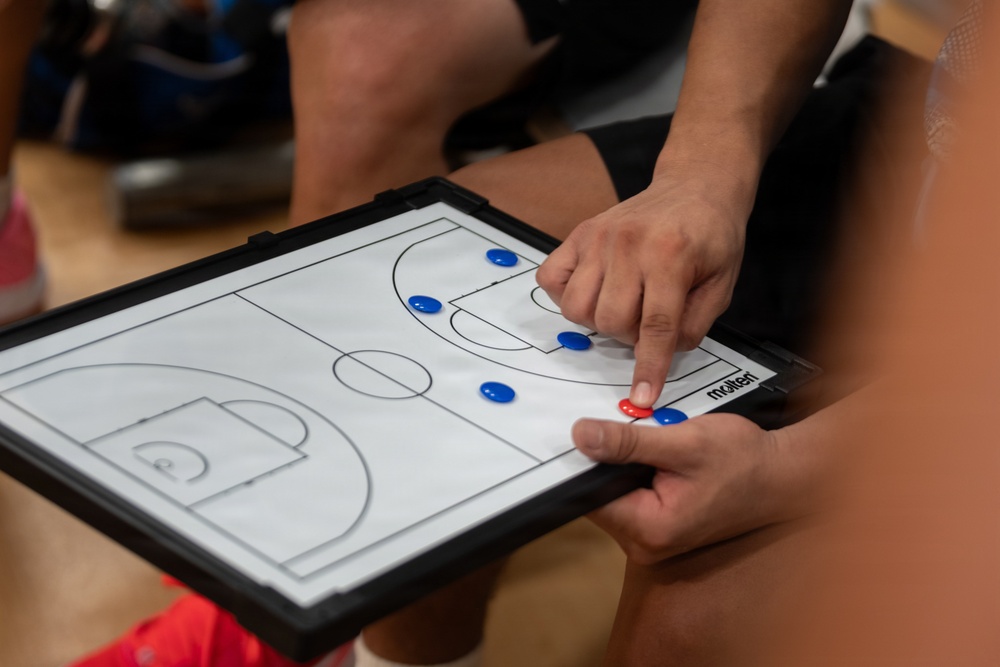 156th Wing Advances to the Semifinals MWR Summer Jam Basketball League
