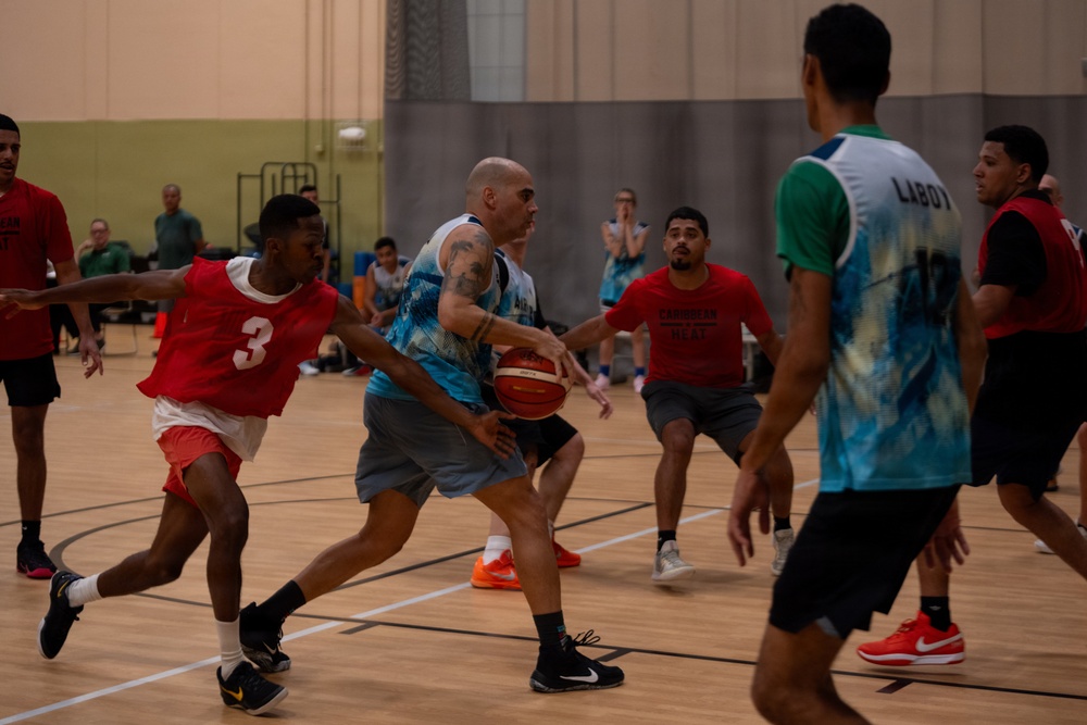 156th Wing Advances to the Semifinals MWR Summer Jam Basketball League