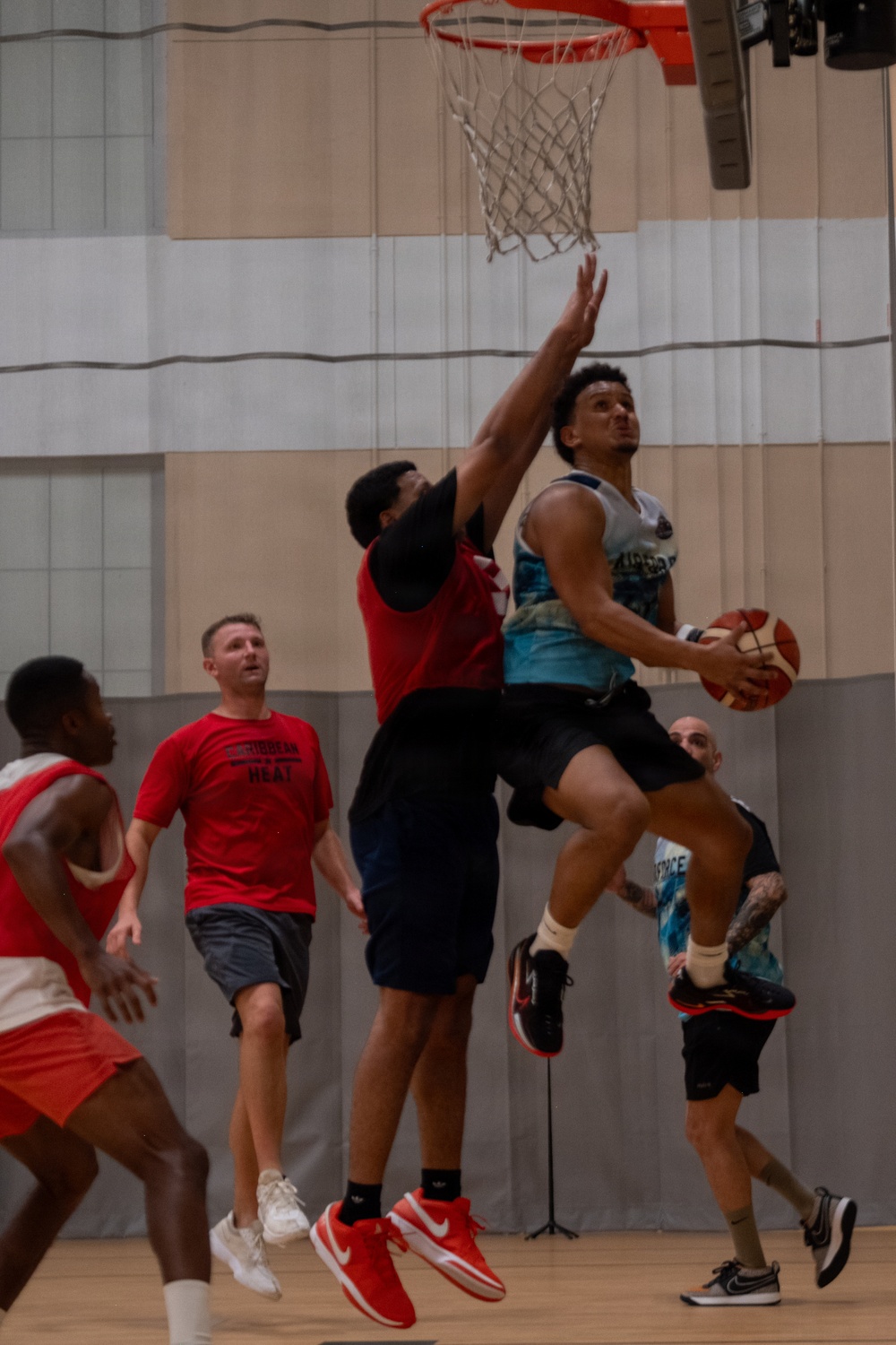 156th Wing Advances to the Semifinals MWR Summer Jam Basketball League