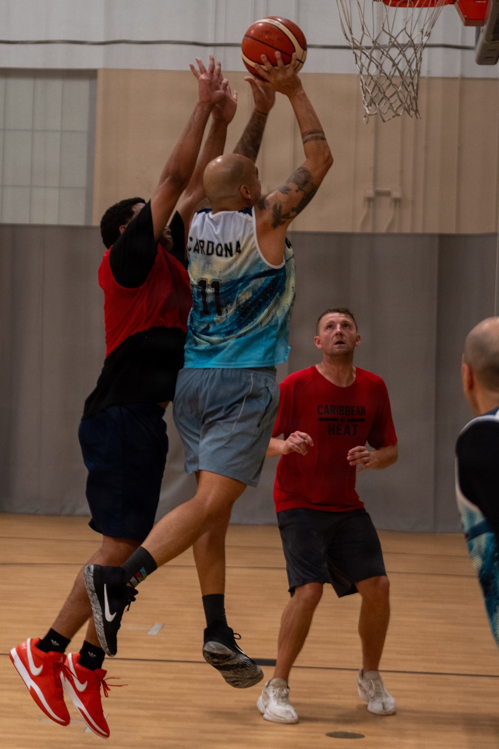156th Wing Advances to the Semifinals MWR Summer Jam Basketball League