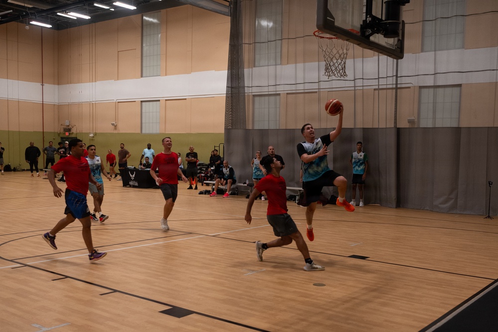 156th Wing Advances to the Semifinals MWR Summer Jam Basketball League