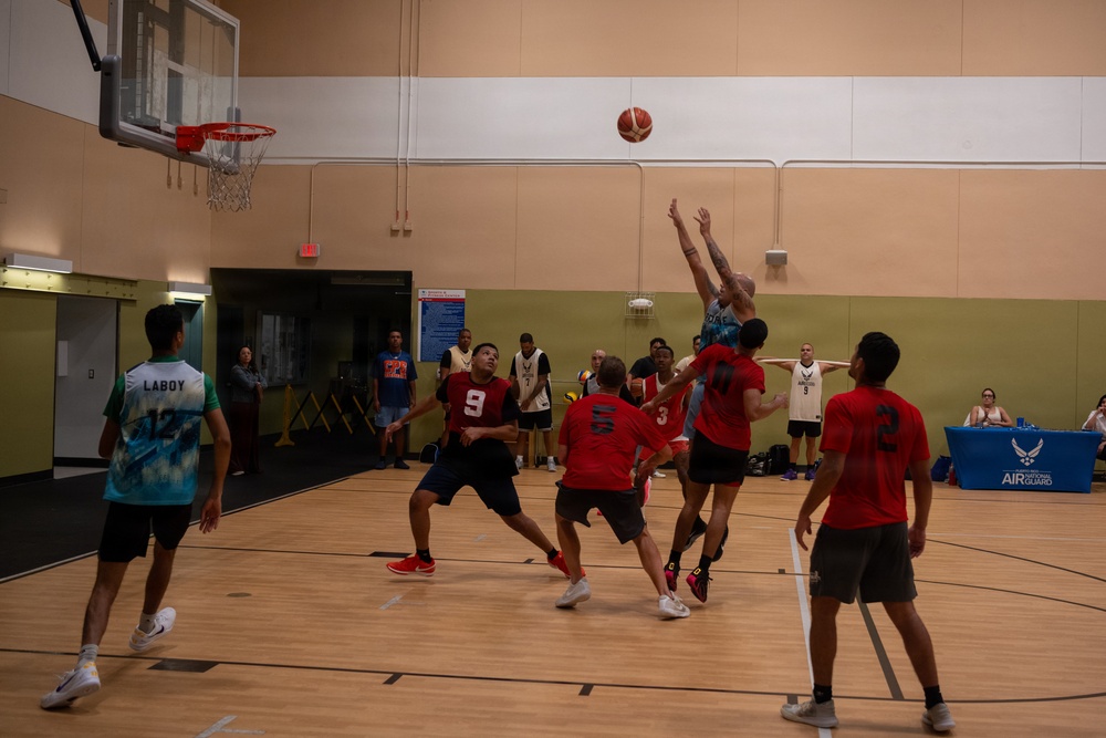 156th Wing Advances to the Semifinals MWR Summer Jam Basketball League
