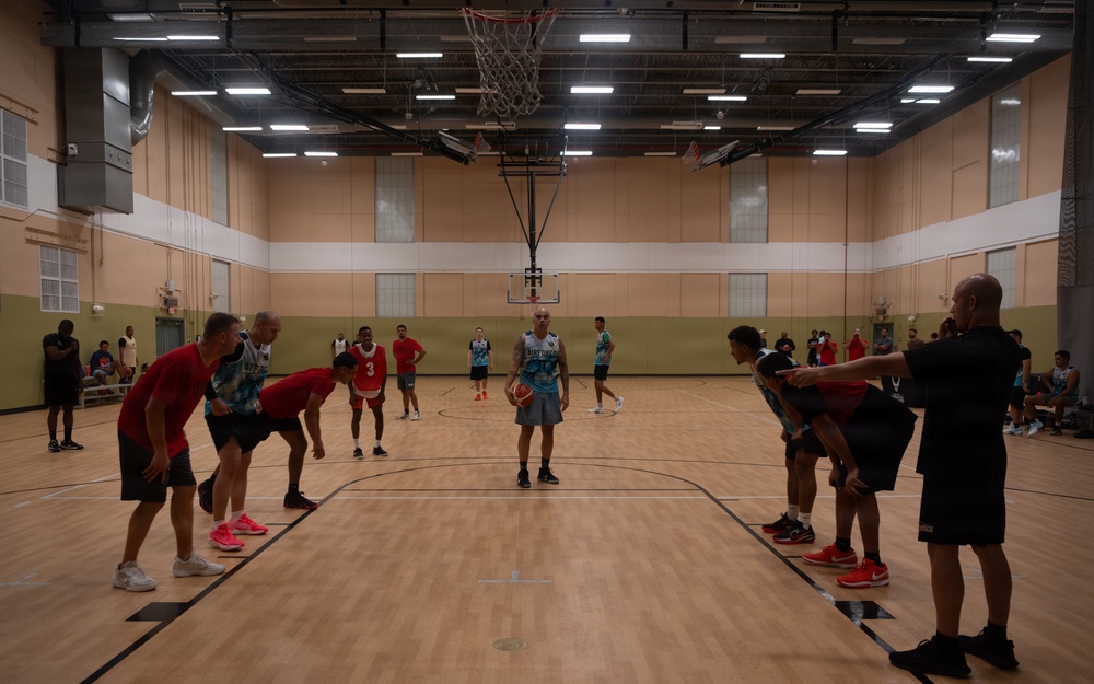 156th Wing Advances to the Semifinals MWR Summer Jam Basketball League