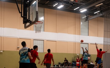 156th Wing Advances to the Semifinals MWR Summer Jam Basketball League
