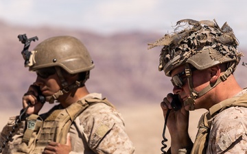 U.S. Marines with 2nd Bn., 1st Marines conduct FSCEX
