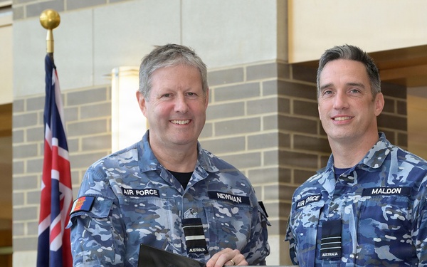 Navy, RAAF leaders honored with Australian Defence commendations for advanced electronic attack contributions