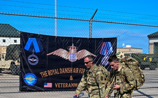 Michigan National Guard competes in Royal Danish Flyver March
