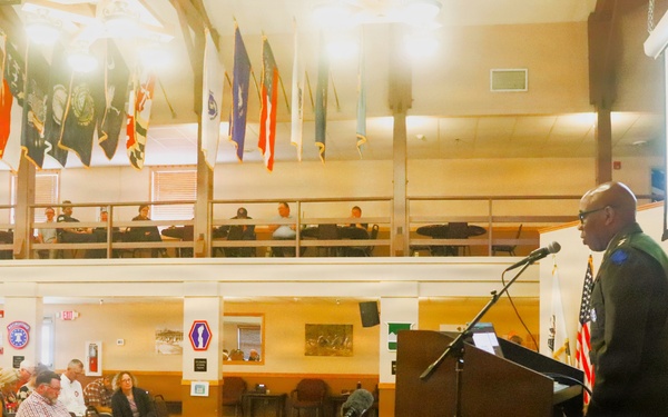 Fort McCoy chaplain opens new GC’s first town hall with prayer for garrison leadership