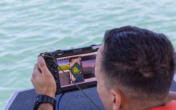Unmanned Surface Vessel enhances Littoral Explosive Ordnance Neutralization