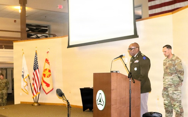 Fort McCoy chaplain opens new GC’s first town hall with prayer for garrison leadership