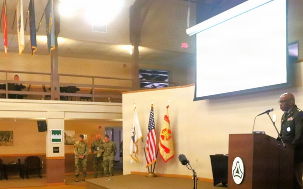Fort McCoy chaplain opens new GC’s first town hall with prayer for garrison leadership