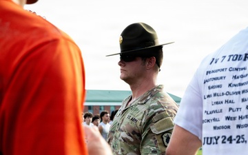 The Connecticut National Guard Hosts Annual Football Camp
