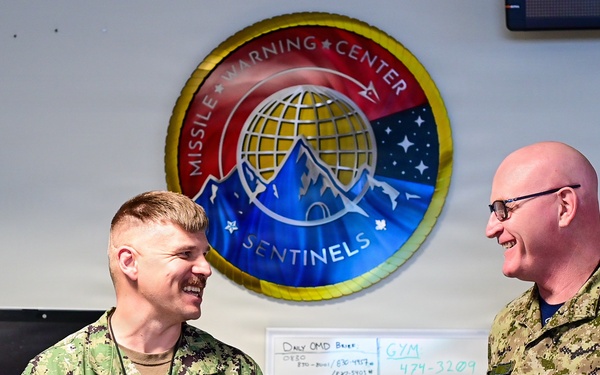 Maj. Gen. Paul visits Missile Warning Center