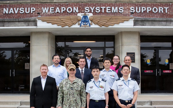 Japan Air Self-Defense Force Procurement Director Visits NAVSUP Weapon Systems Support