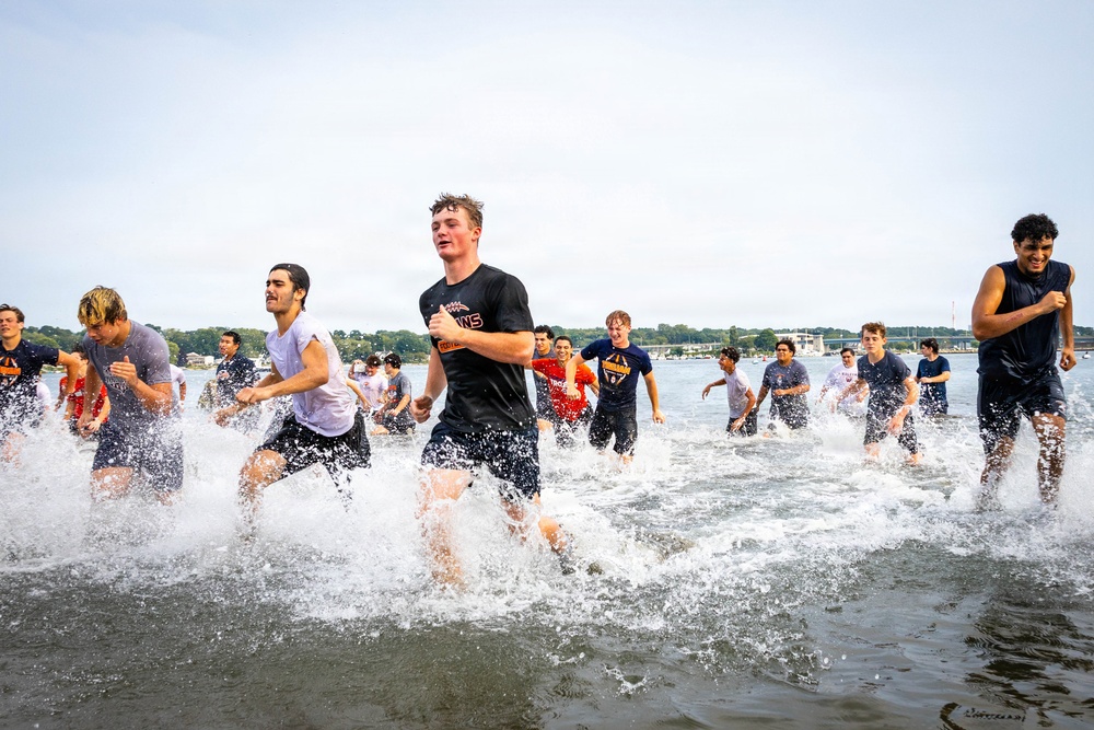 The Connecticut National Guard Hosts Annual Football Camp
