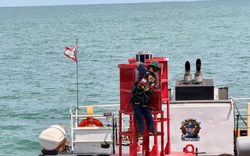 Coast Guard Cutter Bristol Bay (WTGB 102) conducts Operation Spring Restore 2026
