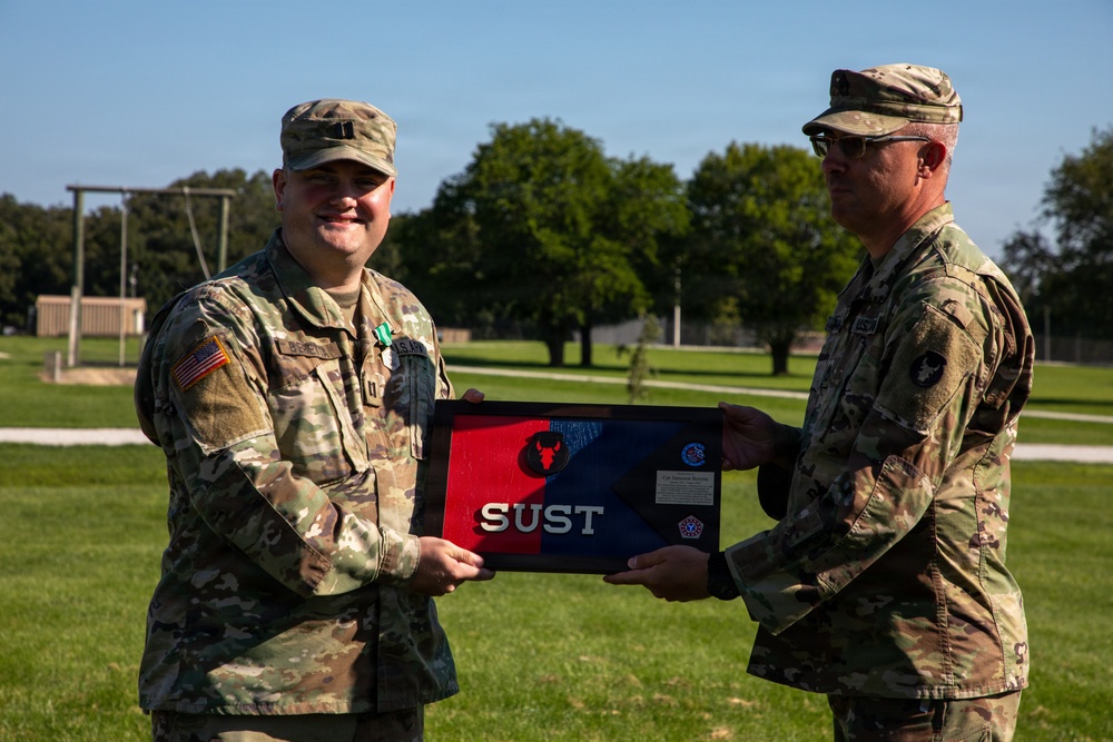 Illinois Army National Guard's 34th IDSB HHC Changes Command