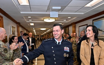 CSO Saltzman clap out