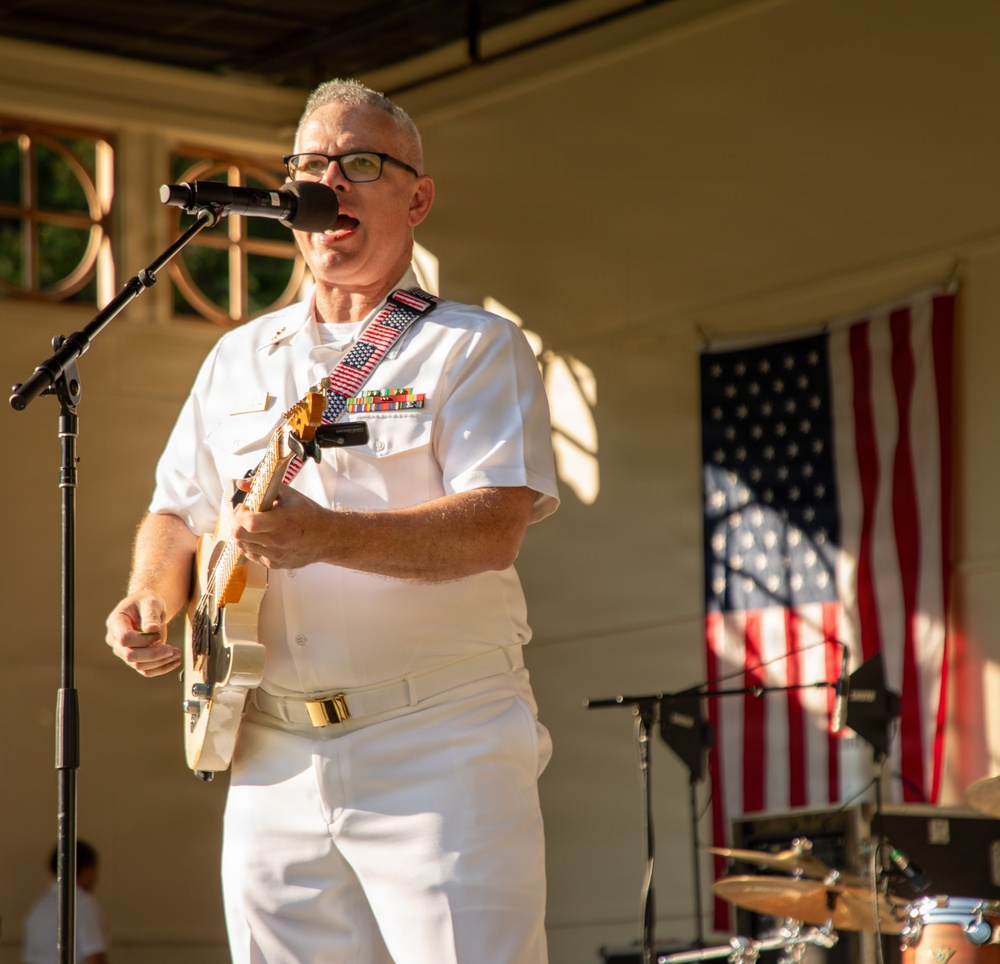 U.S. Naval Academy Band Performs in Quiet Waters Park