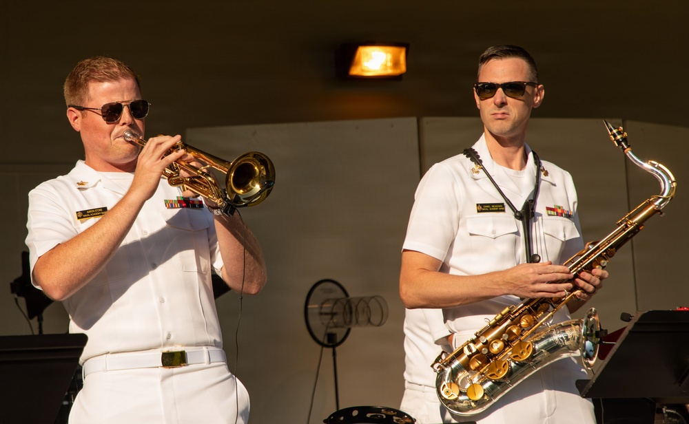 U.S. Naval Academy Band Performs in Quiet Waters Park