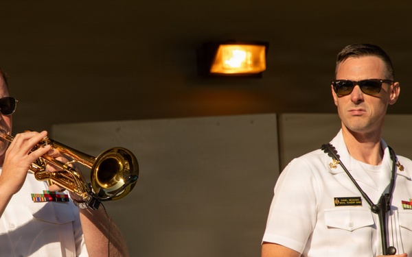 U.S. Naval Academy Band Performs in Quiet Waters Park