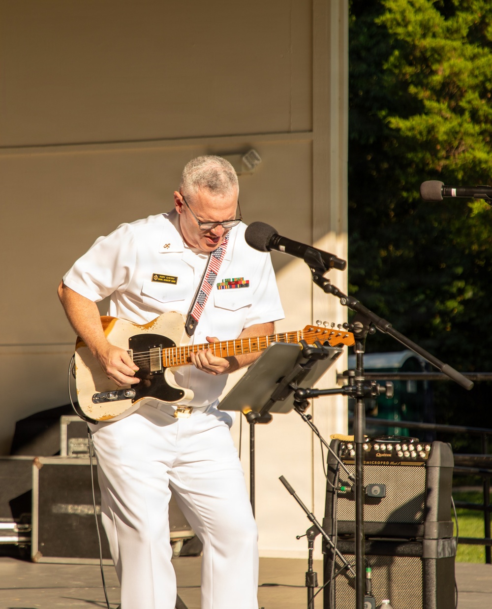 U.S. Naval Academy Band Performs in Quiet Waters Park