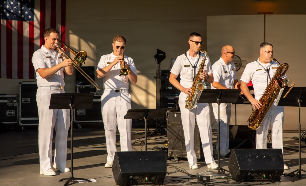 U.S. Naval Academy Band Performs in Quiet Waters Park