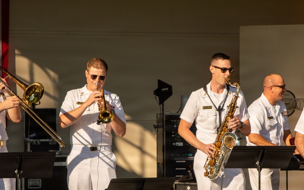 U.S. Naval Academy Band Performs in Quiet Waters Park
