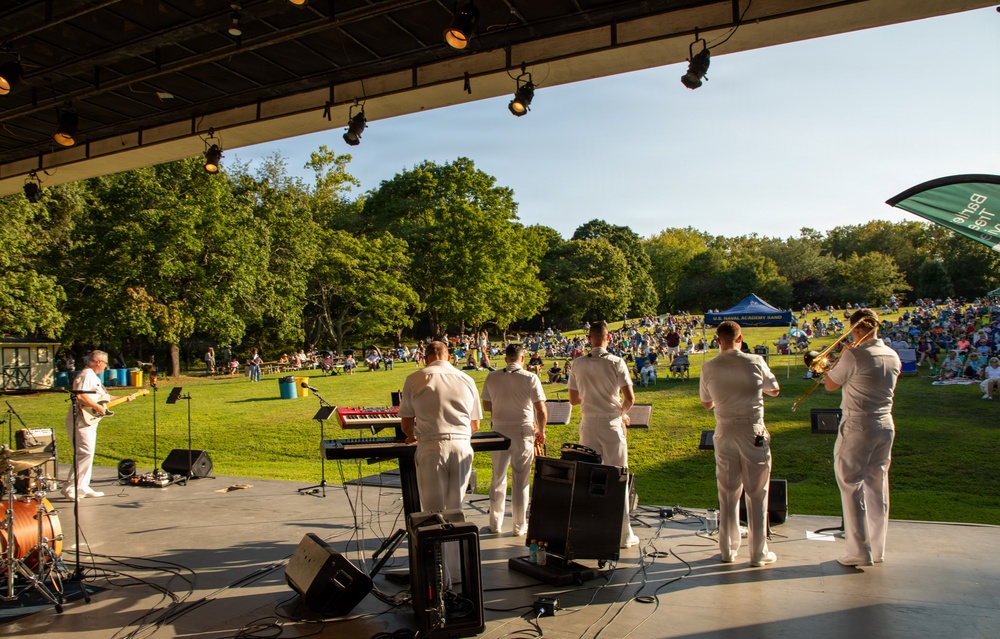 U.S. Naval Academy Band Performs in Quiet Waters Park