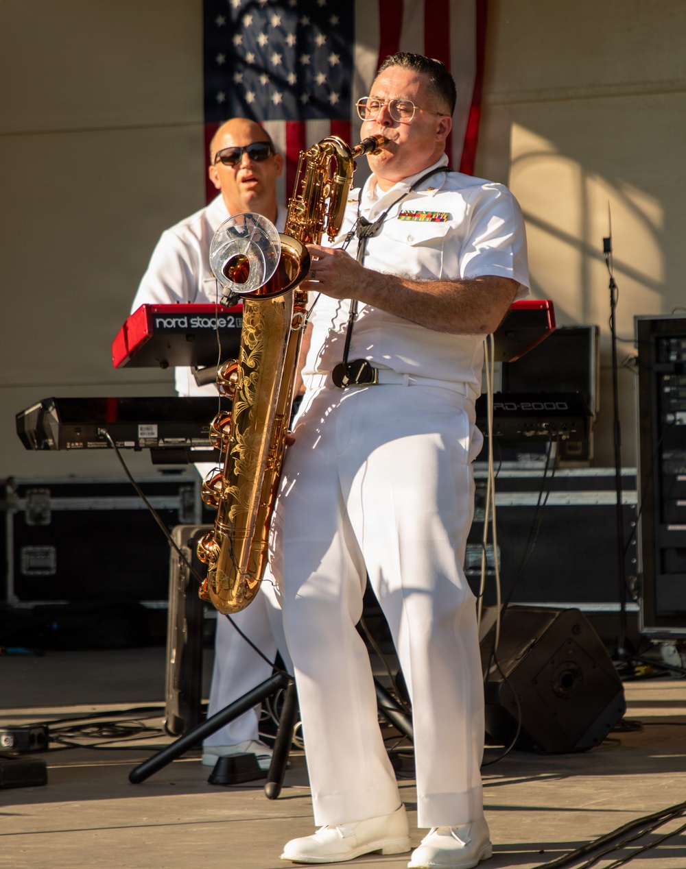 U.S. Naval Academy Band Performs in Quiet Waters Park