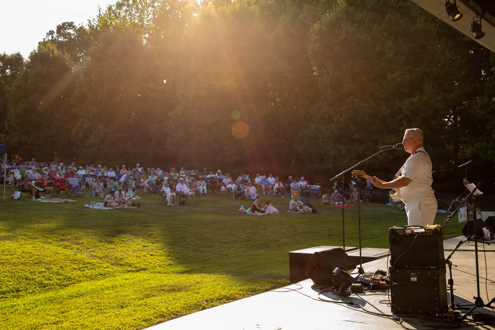 U.S. Naval Academy Band Performs in Quiet Waters Park