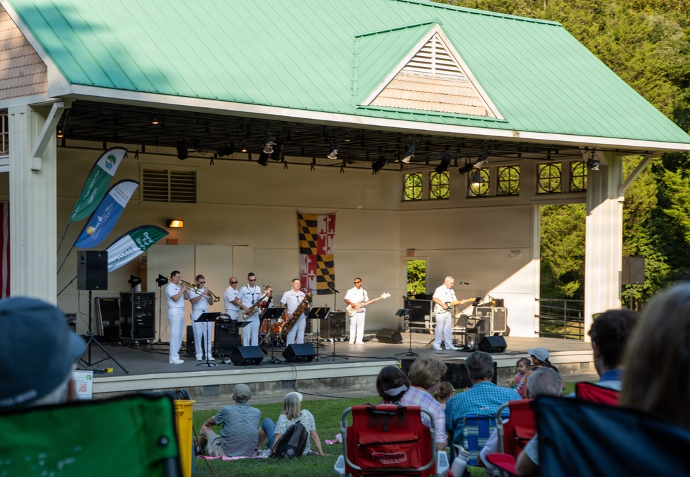 U.S. Naval Academy Band Performs in Quiet Waters Park