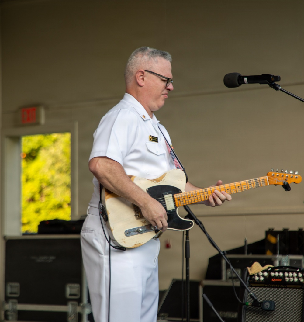 U.S. Naval Academy Band Performs in Quiet Waters Park