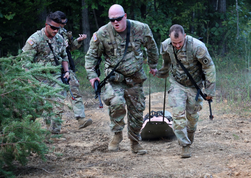 Soldiers from 2-398th Cav conduct Army Reserves’ final spur ride before casing unit colors