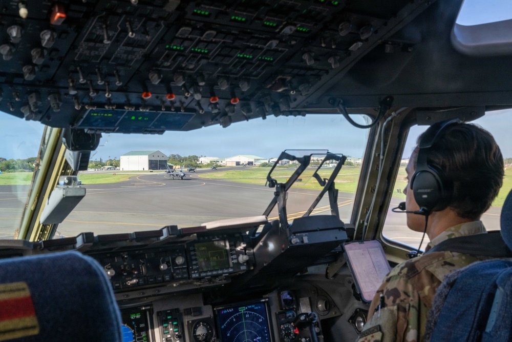 15th Wing escorted across the Pacific for Amalgam Dart 26