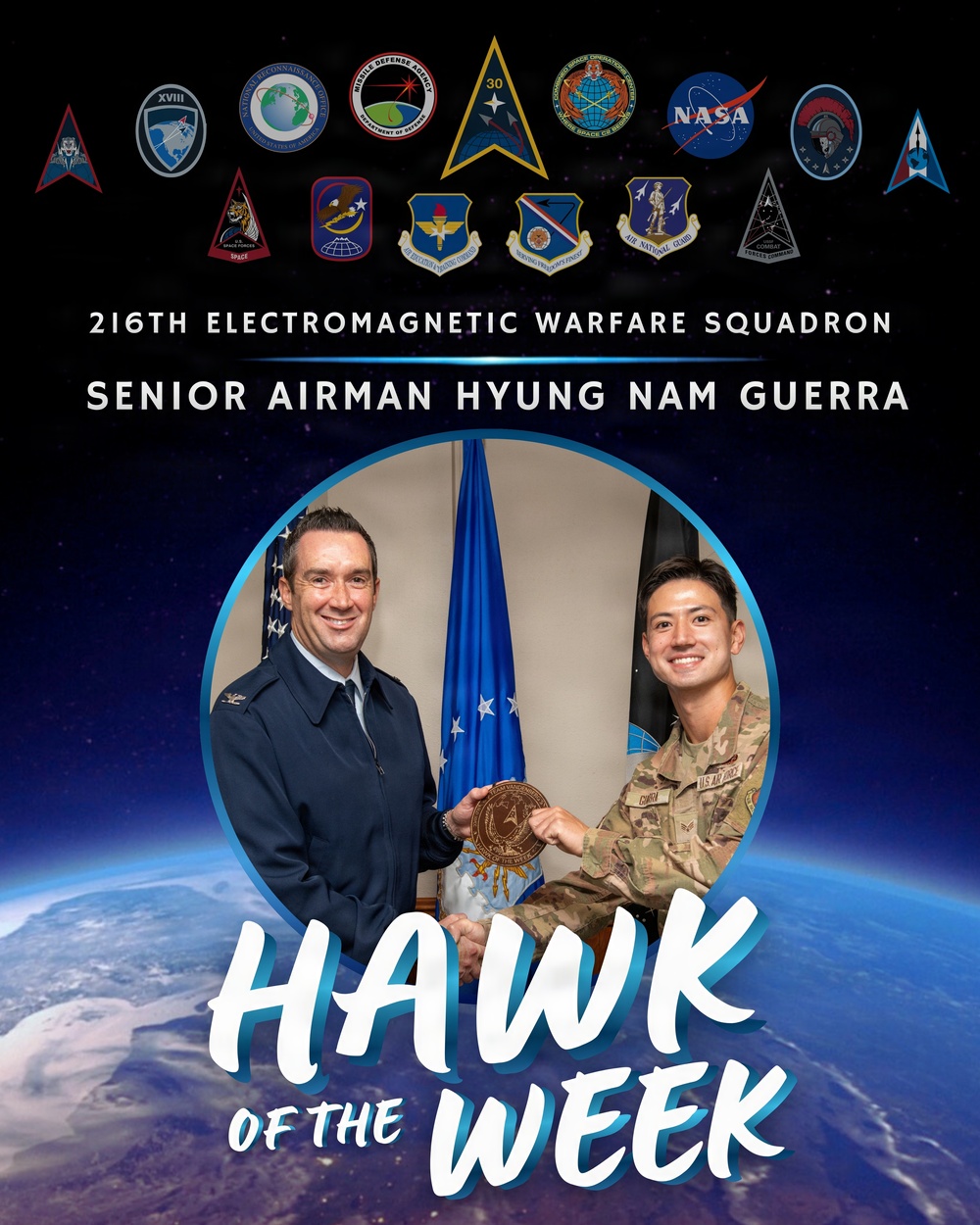 Vandenberg's Hawk of the Week Award on September 2nd