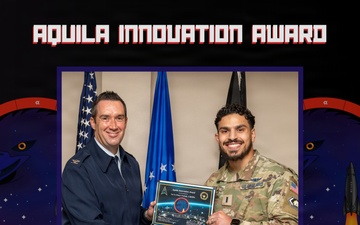 Vandenberg's Aquila Innovation Award: 1st Lt. Omar Fattah
