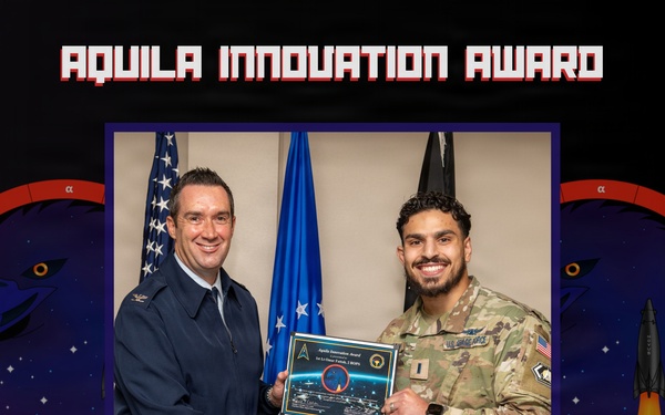 Vandenberg's Aquila Innovation Award: 1st Lt. Omar Fattah