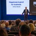 Retired Navy captain encourages NUWC Division Newport employees to build workplace connections