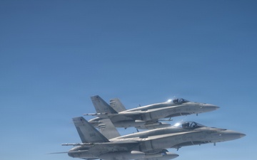 15th Wing receives RCAF escort during Amalgam Dart 26
