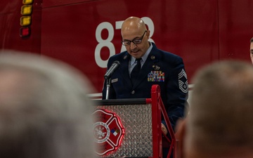 Minot AFB Fire Chief Retires After 27 Years of Service