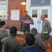24th MEU Marines recognize the Sgt. Maj. Gallegos legacy