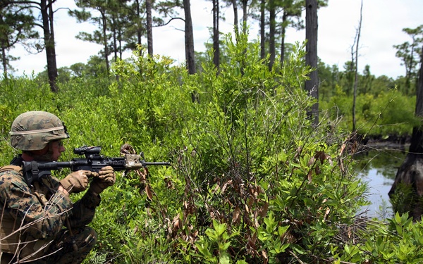 BLT 3/6, 24th MEU, conducts mechanized raids