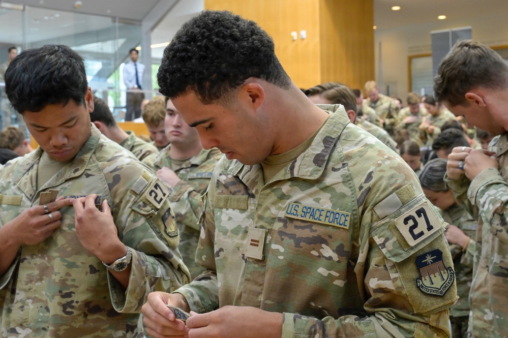First Blue Tape Ceremony connects Guardian selects with Space Force mentors