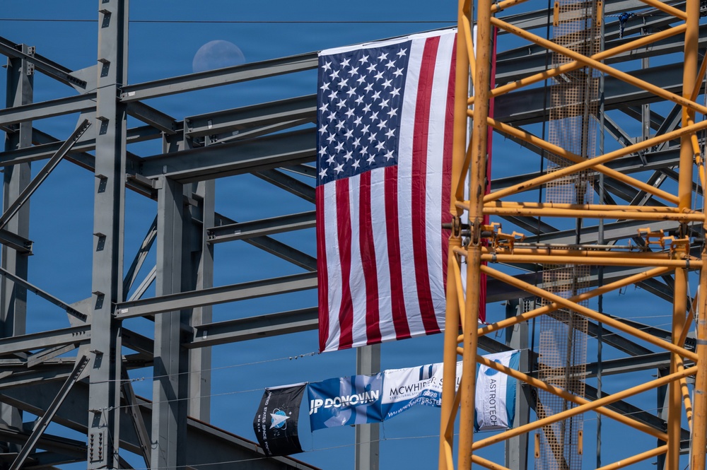 Astrotech Topping Out Ceremony