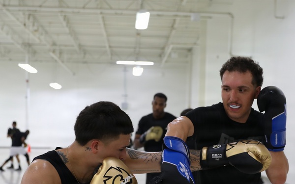 Fight Night Training Held at Fort Hood