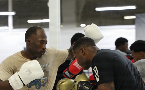 Fight Night Training Held at Fort Hood
