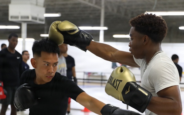 Fight Night Training Held at Fort Hood
