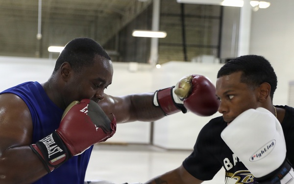 Fight Night Training Held at Fort Hood